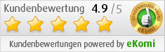 Unsere Bewertungen auf Ekomi