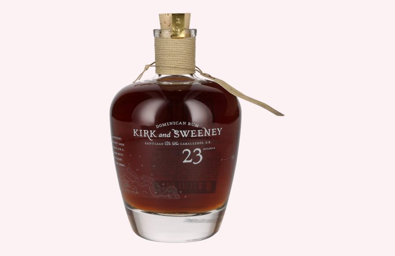 Kirk and Sweeney 23 RESERVA Dominican Rum 40% Vol. 0,7l