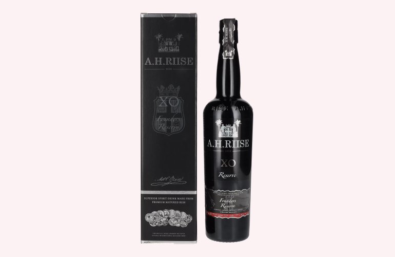 A.H. Riise X.O. FOUNDERS RESERVE Superior Spirit Drink #4 45,1% Vol. 0,7l in Giftbox