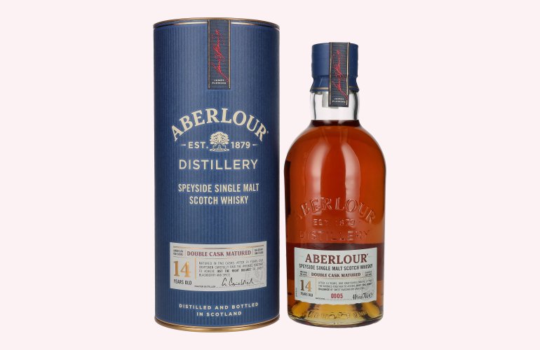 Aberlour 14 Years Old DOUBLE CASK MATURED Batch 0005 40% Vol. 0,7l in Geschenkbox