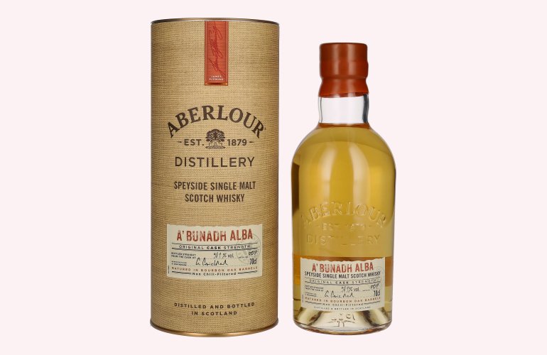 Aberlour A'BUNADH ALBA Original Cask Strength Batch No. 007 58,9% Vol. 0,7l in Geschenkbox