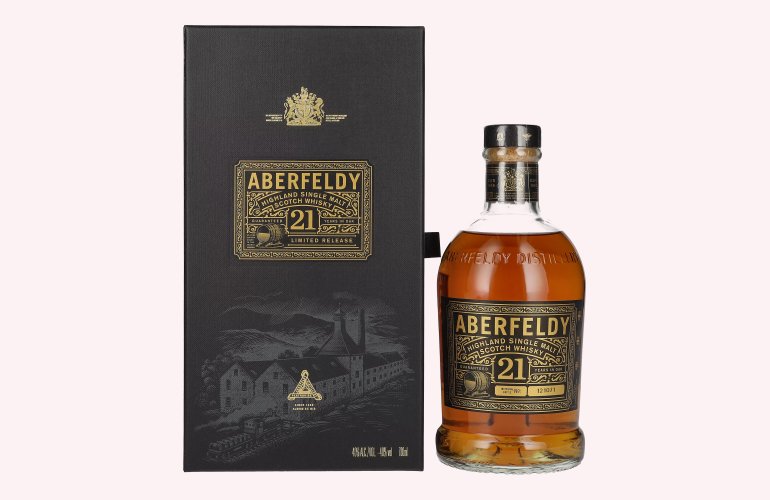 Aberfeldy 21 Years Old Highland Single Malt 40% Vol. 0,7l in Geschenkbox