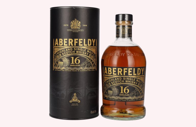 Aberfeldy 16 Years Old Highland Single Malt 40% Vol. 0,7l in Geschenkbox