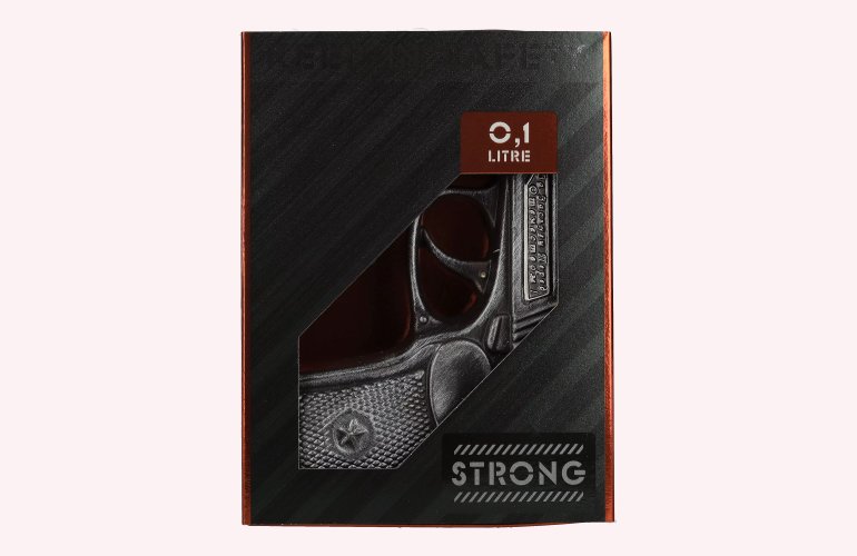 Zlatogor Makarov Pistole Vodka 38% Vol. 0,1l in Giftbox
