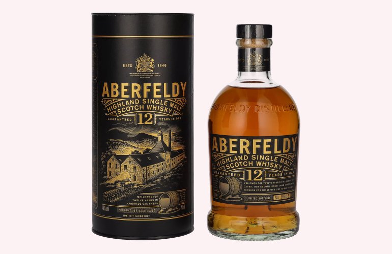 Aberfeldy 12 Years Old Highland Single Malt 40% Vol. 0,7l in Geschenkbox