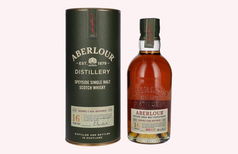 Aberlour 16 Years Old DOUBLE CASK MATURED 40% Vol. 0,7l in Giftbox