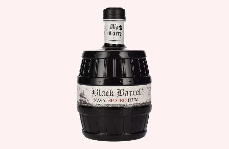 A.H. Riise Black Barrel NAVY SPICED RUM - Old Edition 40% Vol. 0,7l