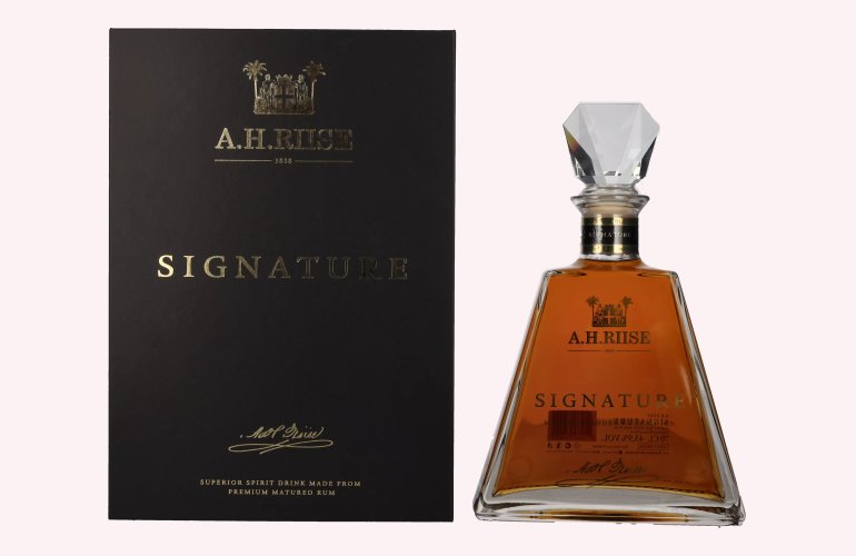 A.H. Riise SIGNATURE Master Blender Collection 43,9% Vol. 0,7l in Geschenkbox