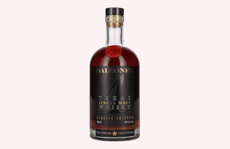 Balcones TEXAS Single Malt Whisky Classic Edition 53% Vol. 0,7l