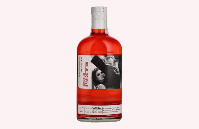 Berliner Brandstifter Berlin Dry Gin KUNSTEDITION 41,3% Vol. 0,7l