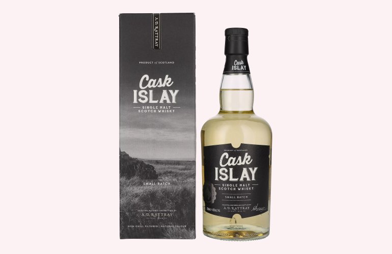 A.D. Rattray Cask ISLAY Single Malt Scotch Whisky 46% Vol. 0,7l in Geschenkbox