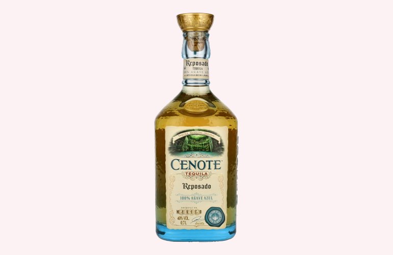 Cenote Tequila Reposado 100% Agave Azul 40% Vol. 0,7l