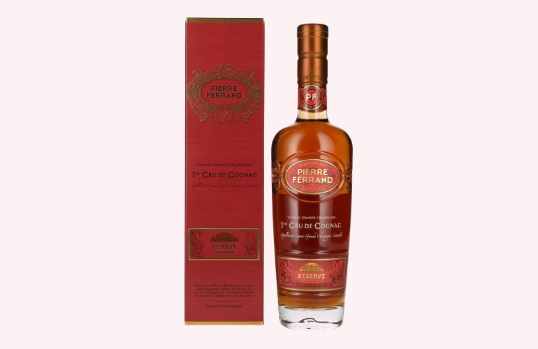 Pierre Ferrand RÉSERVE 1er Cru de Cognac DOUBLE CASK 42,3% Vol. 0,7l in Geschenkbox