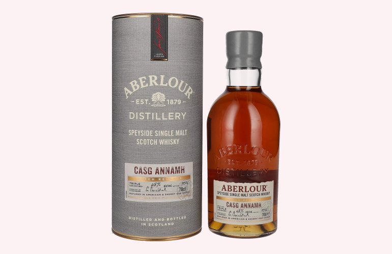 Aberlour CASG ANNAMH Batch Release 0006 48% Vol. 0,7l in Geschenkbox