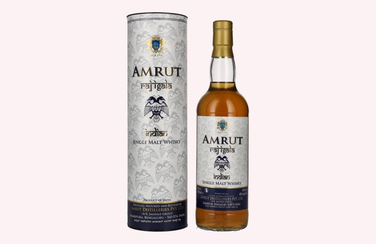 Amrut RAJ IGALA Indian Single Malt Whisky 40% Vol. 0,7l in Giftbox