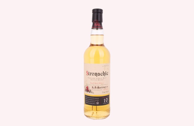 A.D. Rattray Stronachie 10 Years Old Highland Single Malt 43% Vol. 0,7l