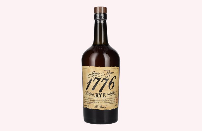1776 James E. Pepper Straight RYE Whiskey 46% Vol. 0,7l