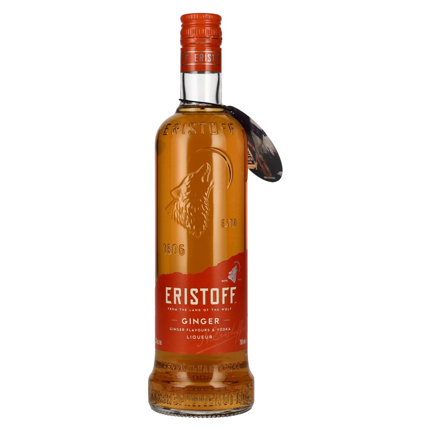 Eristoff Ginger Flavours & Vodka Liqueur 18 Vol. 0,7l