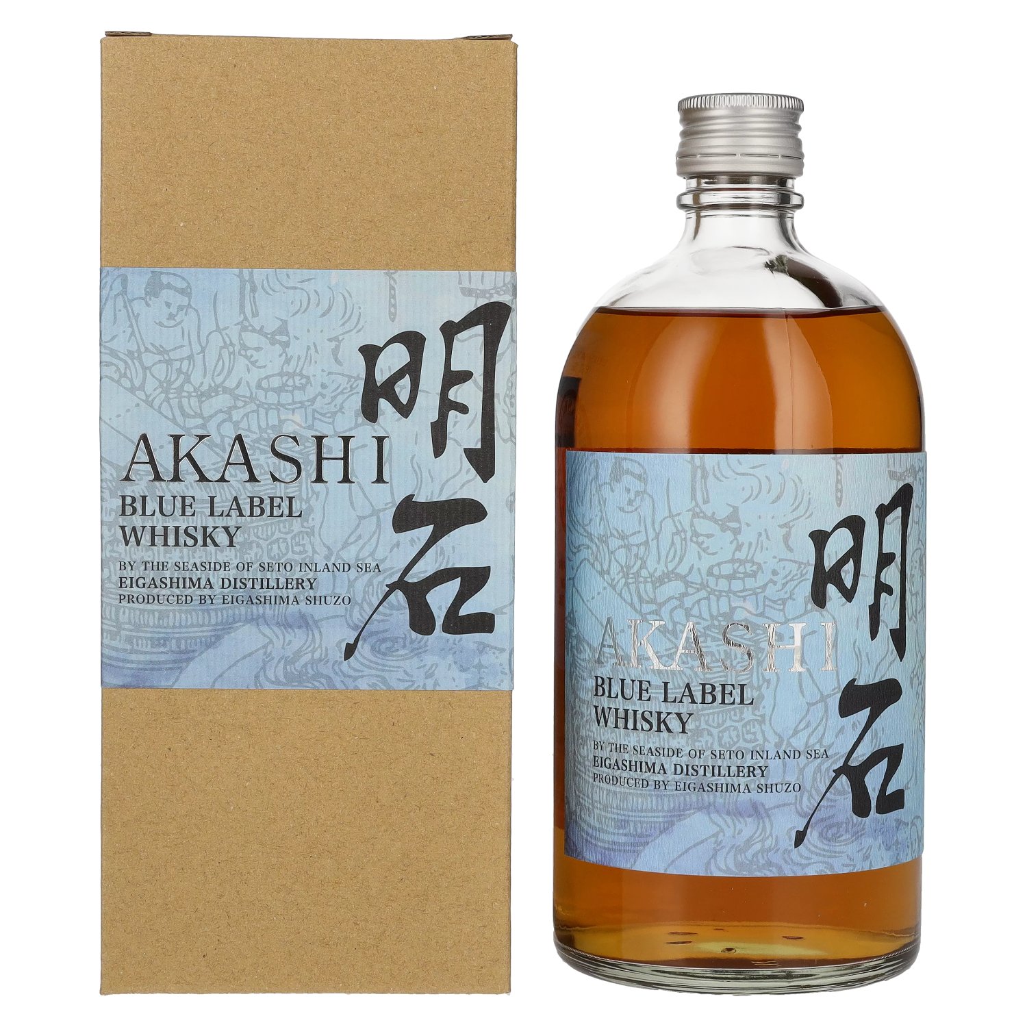 White Oak AKASHI BLUE Blended Whisky 40,00% 0,70 Liter