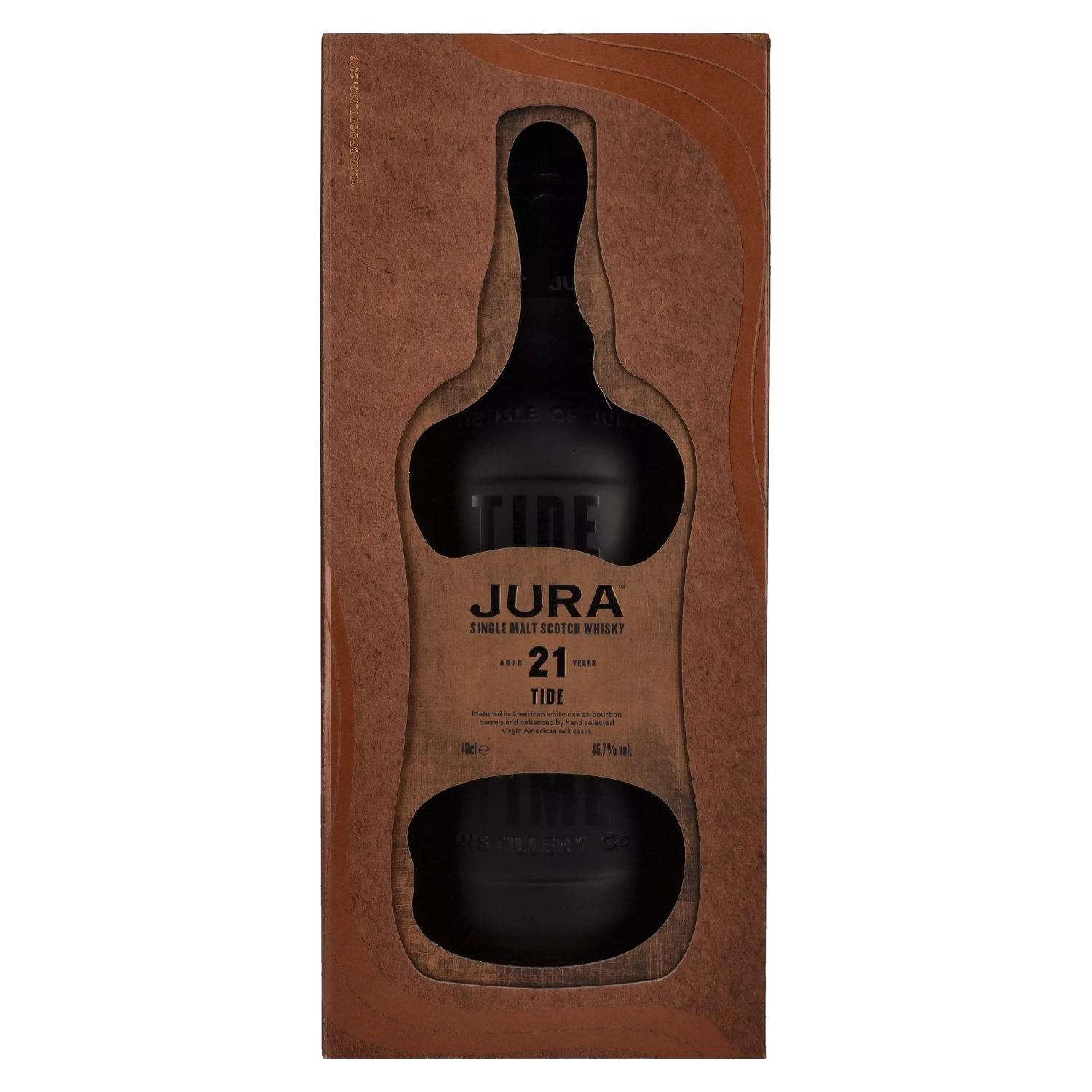 Jura 21 Years Old TIDE & Time Single Malt Scotch Whisky 46,7% Vol. in Giftbox