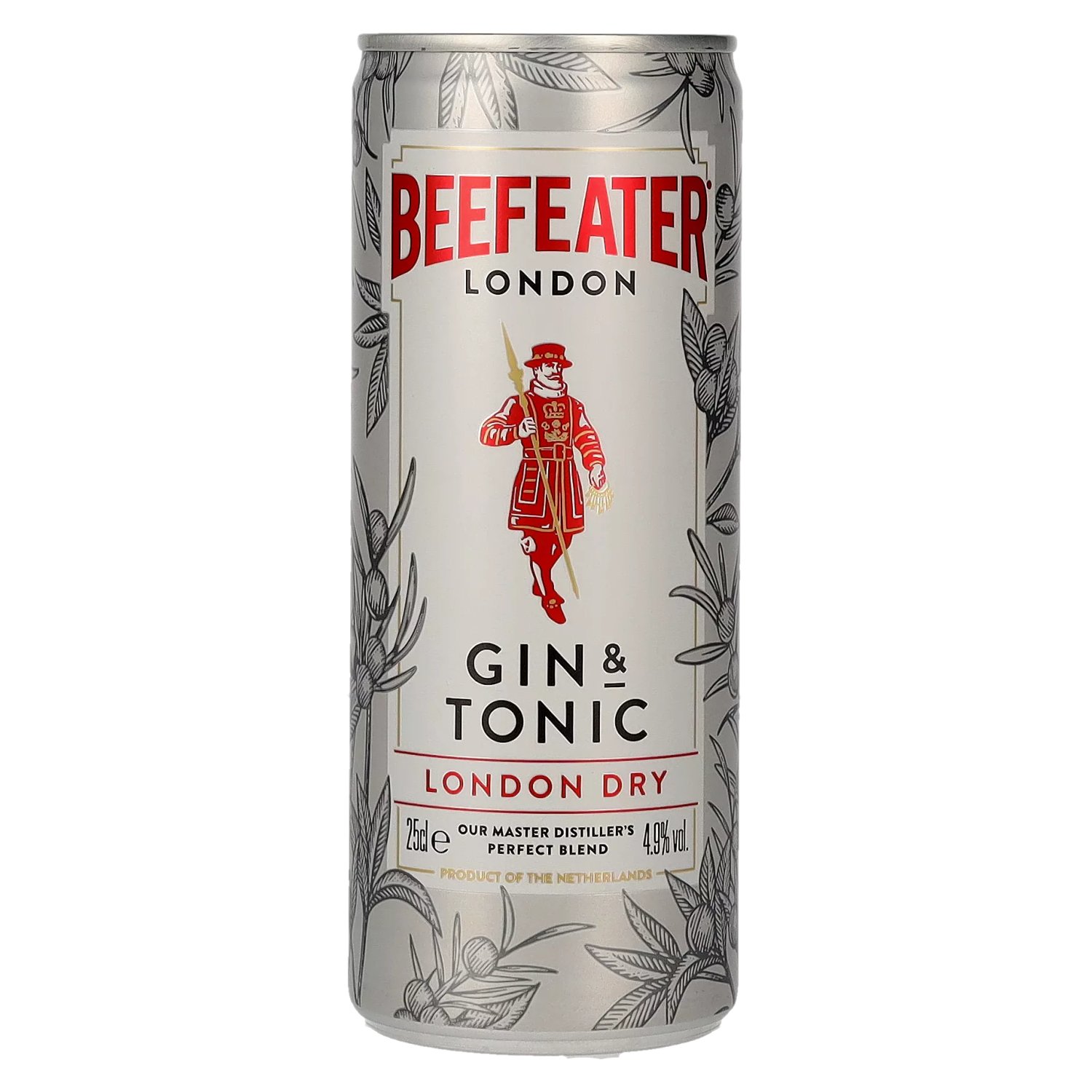 Beefeater London Dry Gin & Tonic 4,9 Vol. 12x0,25l Dosen