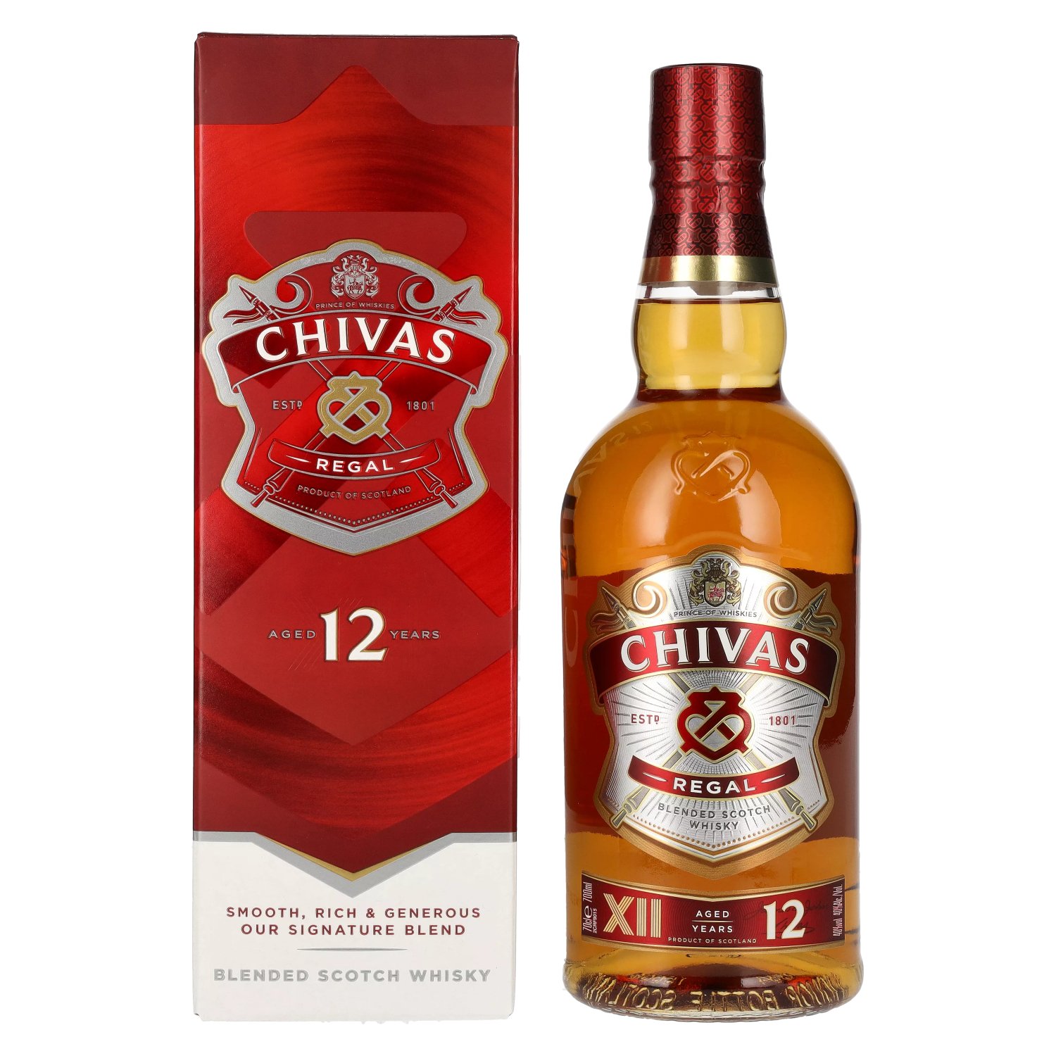 Chivas Regal Old Blended Scotch Whisky 40% 0,7l in Giftbox