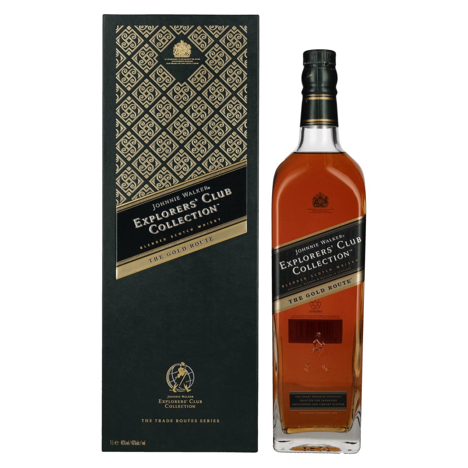 Johnnie Walker Explorer's Club Collection The Gold Route 40% Vol. 1l in  Giftbox
