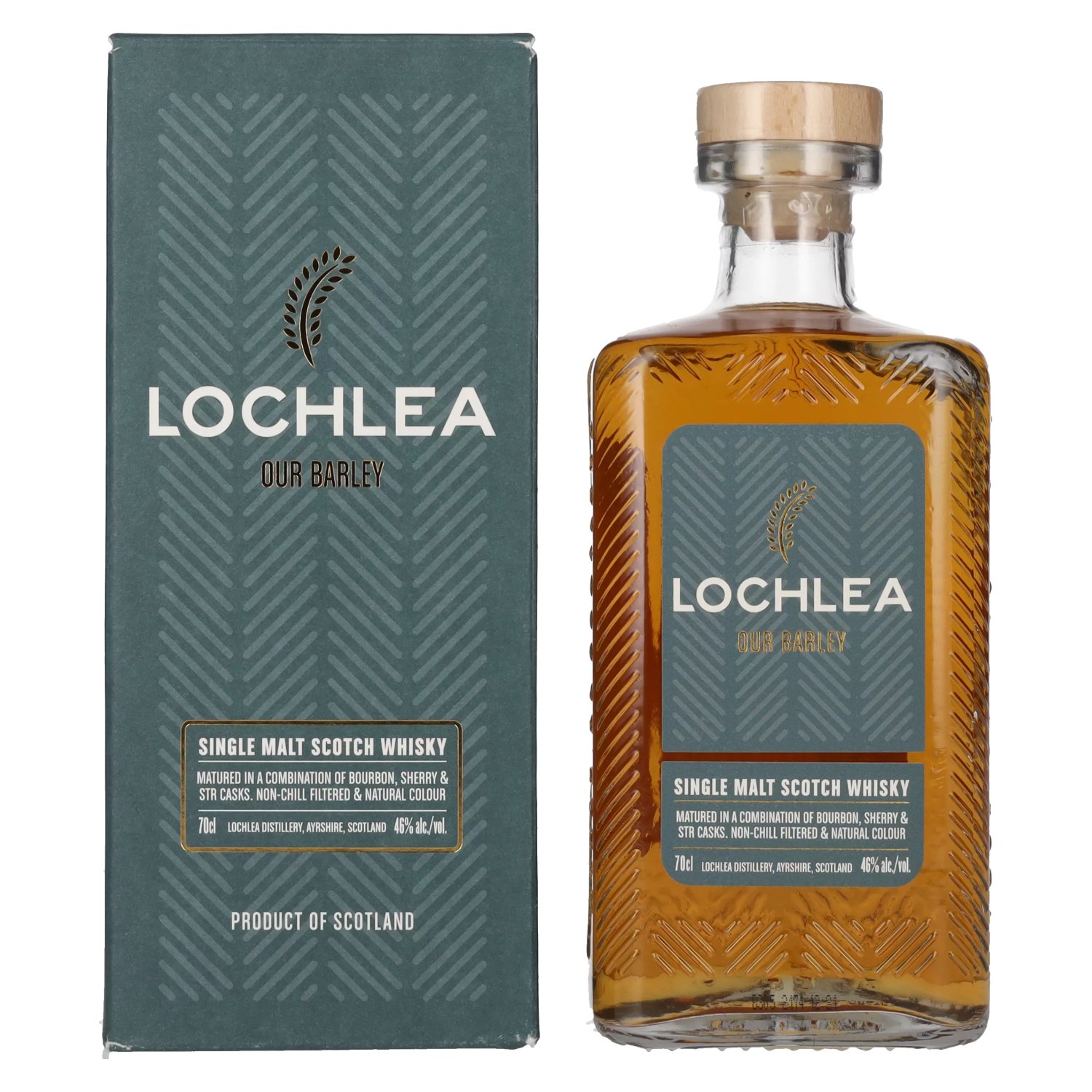 Lochlea OUR BARLEY Single Malt Scotch Whisky 46 Vol. 0,7l in Giftbox