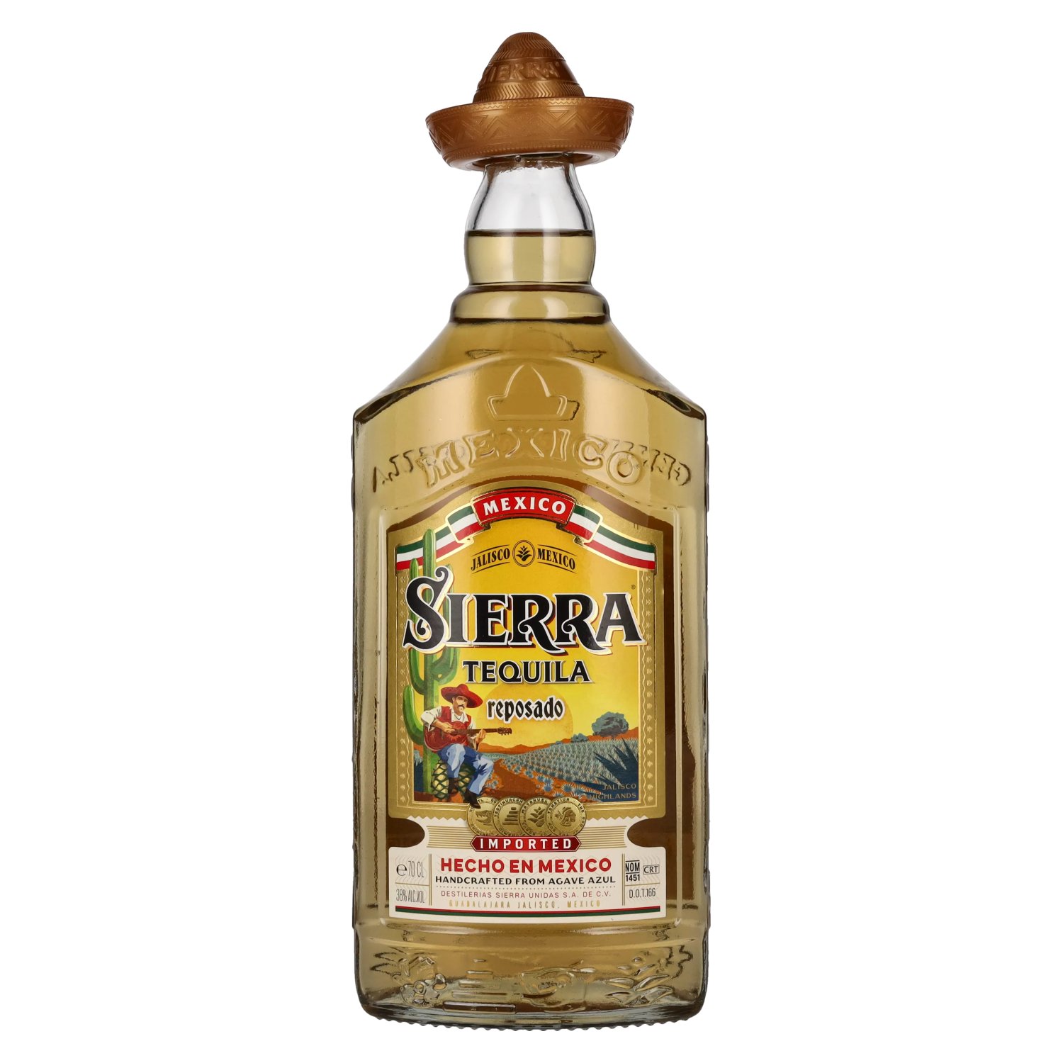 Sierra Tequila Reposado 38 Vol. 0,7l EXPERT24