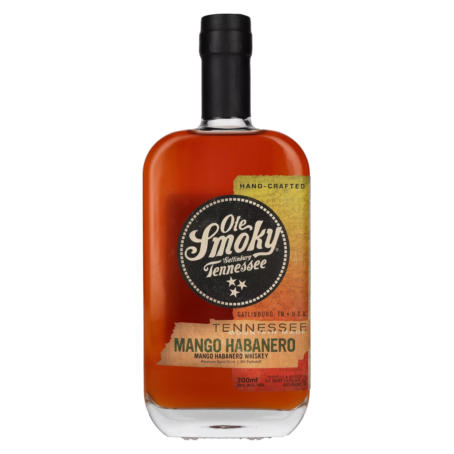 Ole Smoky Tennessee MANGO Habanero Whiskey 35 Vol. 0,7l