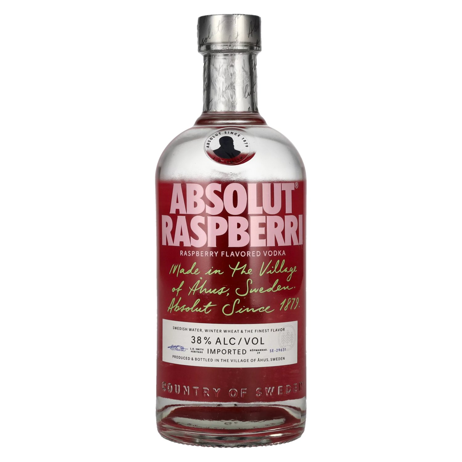 Absolut RASPBERRY Flavored Vodka 38 Vol. 0,7l